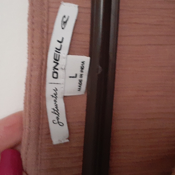 O'Neill Saltwater Solids Long Sleeve Coverup Dress - Picture 4 of 9